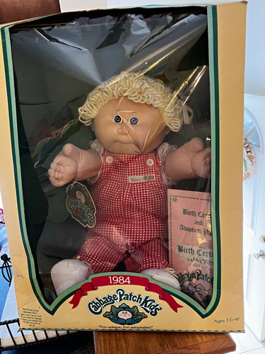Cabbage patch kids 1984 - cabbage,