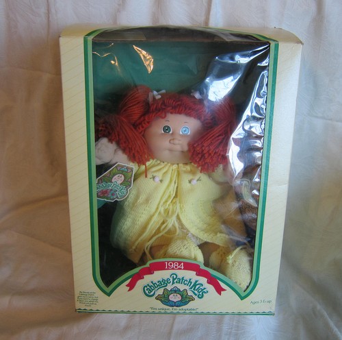1984 cabbage patch kids - cabbage, girl