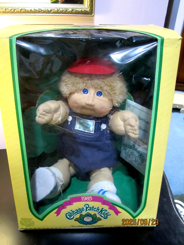 1985 cabbage patch - patch, boy