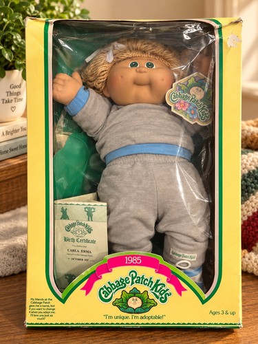 Coleco cabbage patch kids doll - patch,