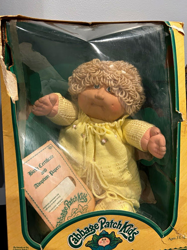 Cabbage patch kids girl - cabbage, 16"