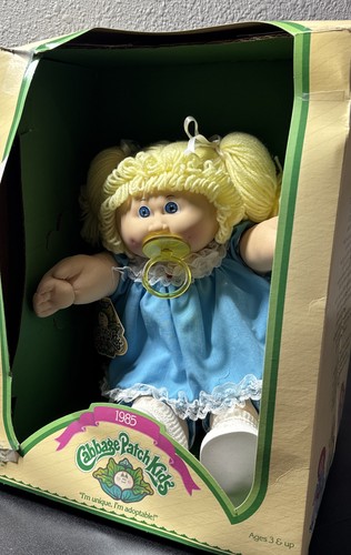 Coleco 1985 cabbage patch kids - cabbage,
